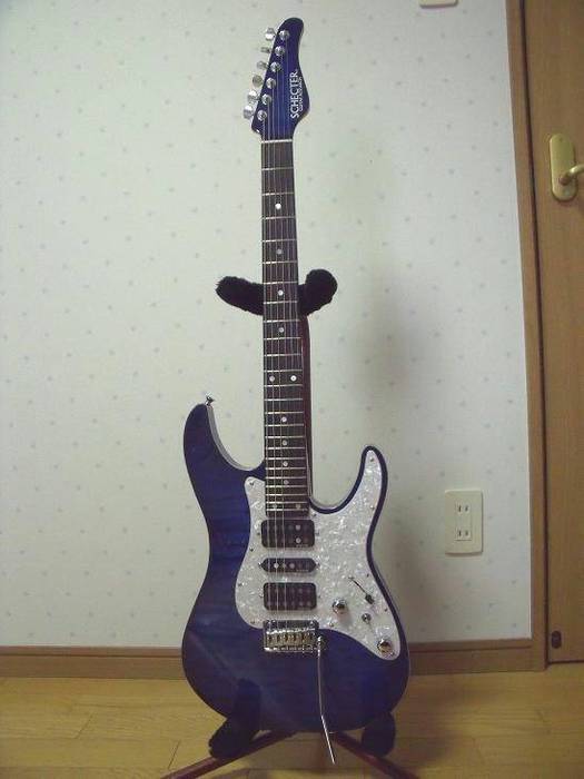 SCHECTER SD-Ⅱ-24-AS-VTR KI Deep Blue Burst Rosewood シンクロトレモロ・マッチングヘッドの シェクターSD-Ⅱ | GCV - Guitars Archives Project Site