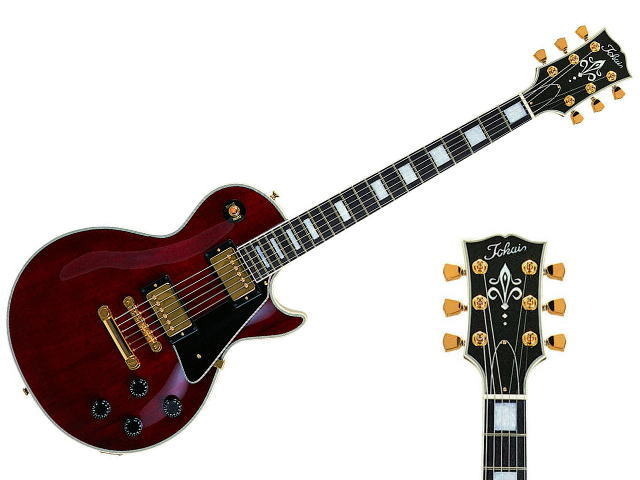 Tokai LC-98 Wine red Les Paul Custom type | GCV - Guitars Archives 