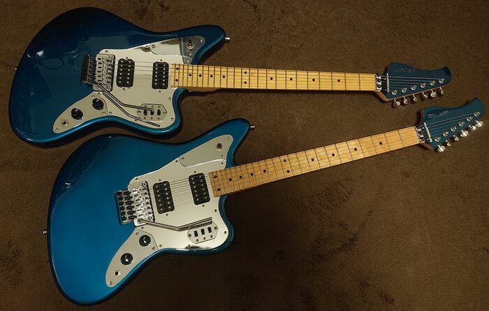 AIRCRAFT AC-6 Metallic Blue | GCV - Guitars Archives Project