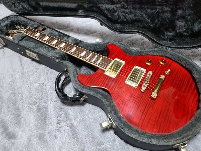 Gibson Les Paul STANDARD DC Plus 済 Trans Red | GCV - Guitars